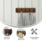Flash Furniture 24" Rustic Brown Wall Mount Coat Rack with Hooks HFKHD-GDI-CRE8-532315-GG - alternate 8
